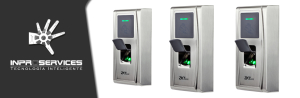 Control de acceso biometrico ip para exteriores