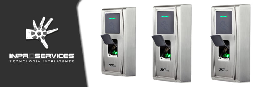 Control de acceso biometrico ip para exteriores
